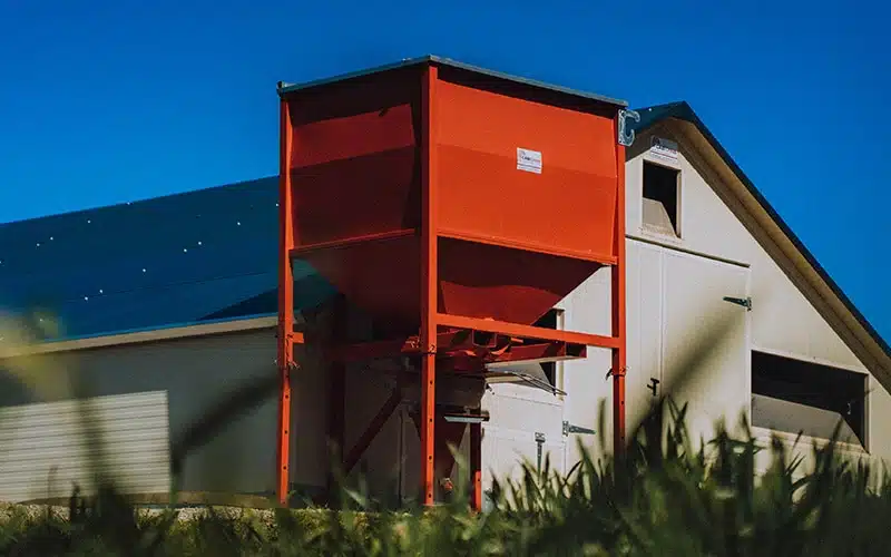 CABI-Box movable grain storage hopper