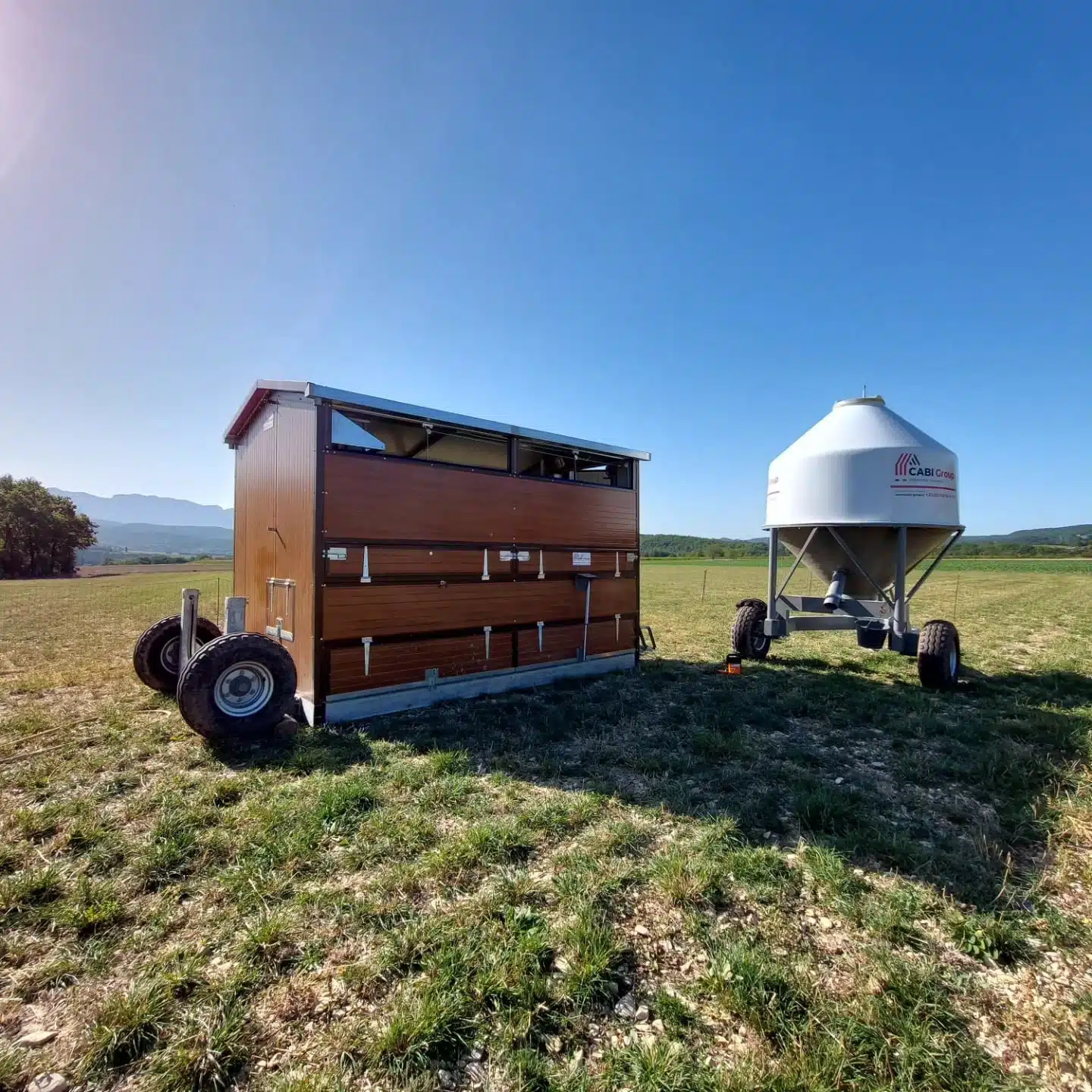 CABI Moov the autonomous mobile chicken coop
